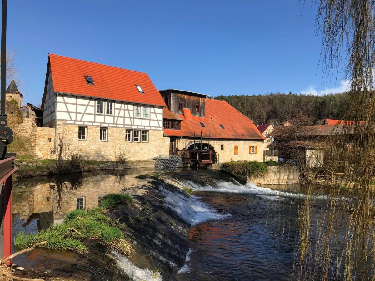 Ferienwohnung Auszeit Am Kurpark Bad Berka - Balkon - Ruhige Lage- Gratis Parkplatz & Wlan Exterior photo