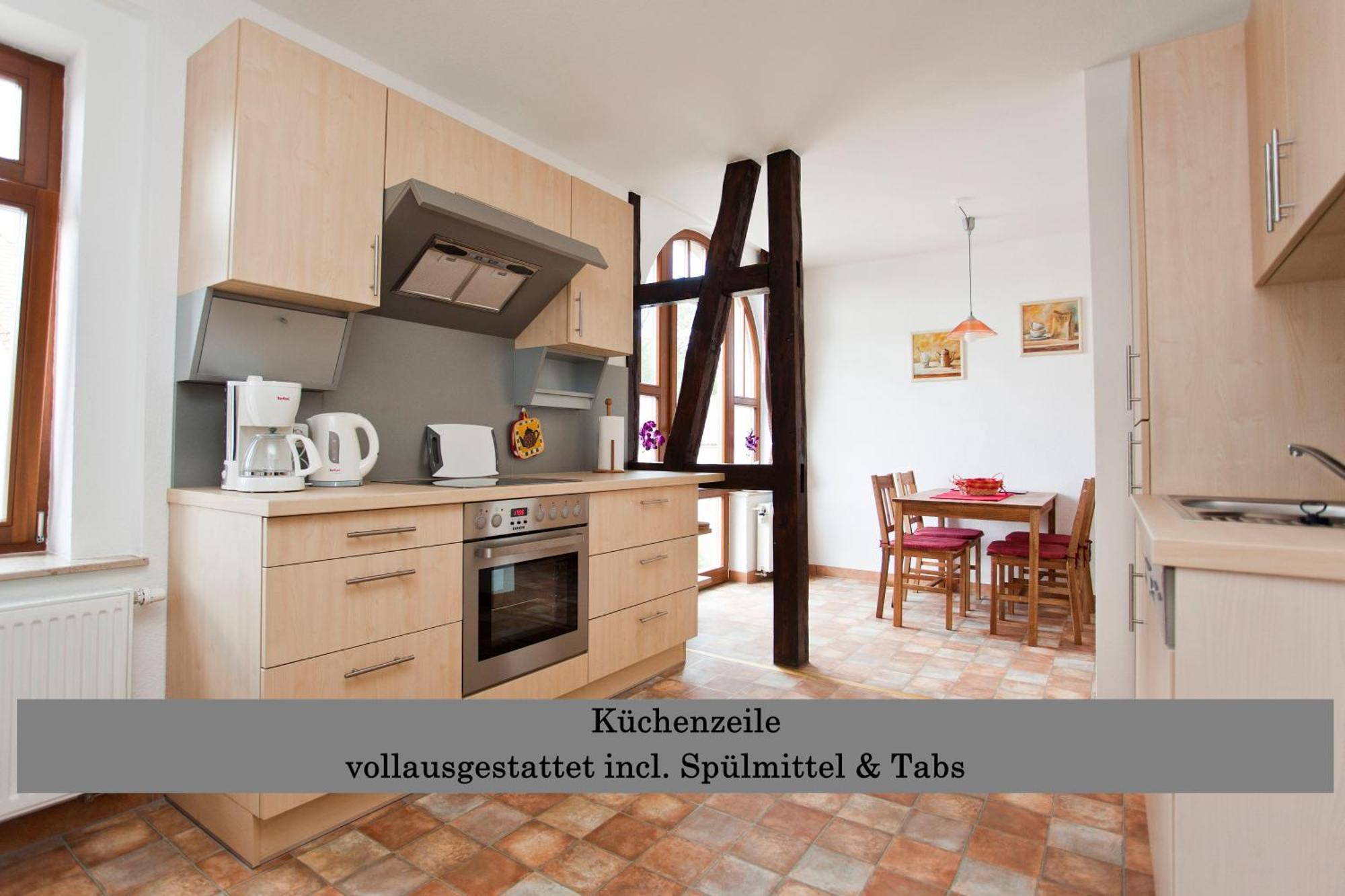 Ferienwohnung Auszeit Am Kurpark Bad Berka - Balkon - Ruhige Lage- Gratis Parkplatz & Wlan Exterior photo